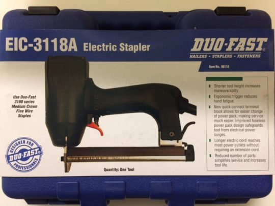 Duo-Fast electric staple gun EIC 3118